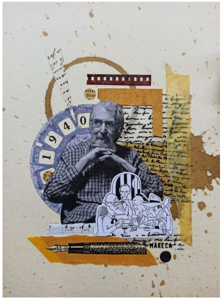 Collage por Juliana Arango, exclusivo para Escritos desde la Sala #27.